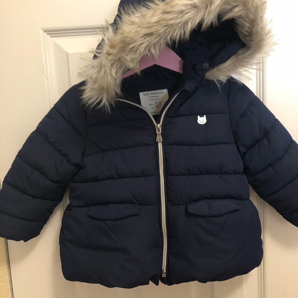 Zara puffy jacket